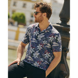 Travis Mathew 羽量级 Open Bay 高尔夫 Polo 衫 - 黑色