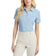G/Fore Women's Distorted Check Silky Tech Nylon Golf Polo - Fjord