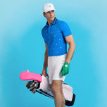 G/前刺绣技术球衣高尔夫球球衫 - 里斯本