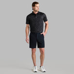 G/Fore Icon Camo Tech Jersey Golf Polo Shirt - Onyx