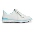 G/Fore Women's Perforated Gallivan2r Kiltie Golf Shoes - Snow/Cenote