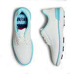 G/Fore Women's Perforated Gallivan2r Kiltie Golf Shoes - Snow/Cenote