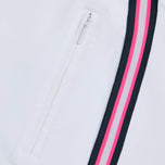 G/Fore Women's Side Stripe Stretch Scuba Golf Skort - Snow