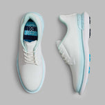 g/Fore女燕尾服条纹斑点gallivan2r kiltie高尔夫鞋 - 雪/黎明