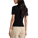 G/Fore Women's Pointelle G Knitted Golf Polo Shirt - Onyx