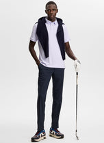 J.Lindeberg Tour Tech Golf Polo Shirt - Purple Heather