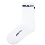 J.Lindeberg Women's Stratton  Golf Socks - White