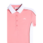 J.Lindeberg Women's Demi Golf Polo Shirt - Flamingo Plume