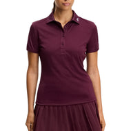 J.Lindeberg 女式 Tour Tech 高尔夫 Polo 衫 - 品酒
