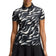J.Lindeberg 女式 Tour Tech 印花高尔夫 Polo 衫 - Bunker Fade Black Moonbeam