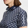 J.Lindeberg Women's Tour Tech Printed Golf Polo Shirt - Cardi Jacquard JL Navy