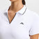 J.Lindeberg 女式 Darcy 高尔夫 Polo 衫 - 白色