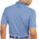 Galvin Green Marley Breathable Golf Polo Shirt - Moonlight Blue/White