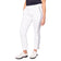 Golftini Women's Stretch Ankle Golf Pants - White/Navy