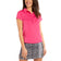 Golftini女子短袖荷叶边高尔夫球球衫 - 粉红色