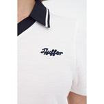 Huffer Women's Birdie Golf Polo Shirt - Chalk/Navy