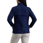 IBKUL 女式纯色 Magic Shield 高尔夫夹克 - 经典海军蓝