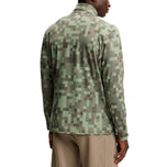 J.Lindeberg Bridger Tour Print Golf Midlayer - Tour 26 Tonal Green