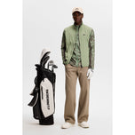 J.Lindeberg Bridger Tour Print Golf Midlayer - Tour 26 Tonal Green
