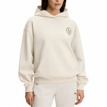 J.Lindeberg Women's Cove Print Golf Hoodie - Moonbeam