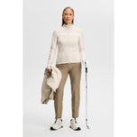 J.Lindeberg 女式 Janice 全拉链高尔夫中层 - Moonbeam