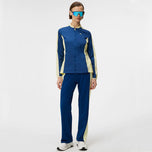 J.Lindeberg妇女Thorine Wind Pro高尔夫球外套 - 庄园蓝色