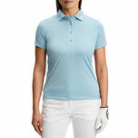 J.Lindeberg 女式 Tour Tech 高尔夫 Polo 衫 - 勿忘我