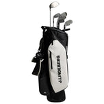 J.Lindeberg X Vessel Play Stand Golf Bag - Black/White