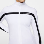 J.Lindeberg妇女Janice高尔夫中层 - 白色