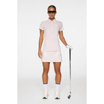 J.Lindeberg妇女Jessa高尔夫球球衫 - 灰色丁香