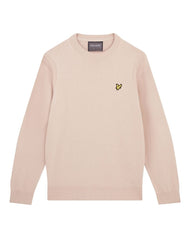 Lyle＆Scott Guernsey高尔夫船员 - 粉红色灰褐色