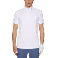 J.Lindeberg KV Print Golf Polo Shirt - White