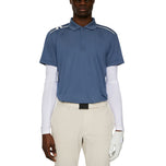 J.Lindeberg Lionel Golf Polo Shirt - Vintage Indigo