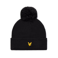 Lyle And Scott Bobbie Beanie - Jet Black