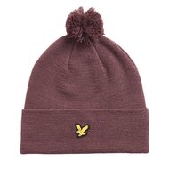 Lyle And Scott Merino Blend Beanie - Berry