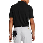 Lyle＆Scott高尔夫电网polo衬衫 - 喷气黑色