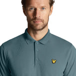 Lyle＆Scott Golf Tech Polo衬衫 - 铁蓝色