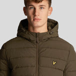Lyle & Scott Lightweight Puffer Jacket - Olive