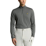 Lyle & Scott Course Golf Midlayer - Granite
