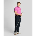 Lyle＆Scott Golf Tech Polo衬衫 - 轮廓粉红色