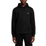 Lyle & Scott Lightweight Fly Fleece Golf Hoodie - Jet Black