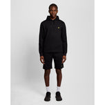 Lyle & Scott Lightweight Fly Fleece Golf Hoodie - Jet Black