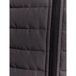Lyle & Scott Sports Fleece Hybrid Golf Gilet - Jet Black/Granite