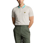 Lyle＆Scott Tepping高尔夫球球衬衫 - 卵石/矿物质绿松石