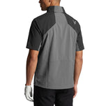 Lyle & Scott Windjammer Golf Shirt - Jet Black/Granite