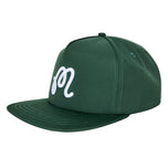 Malbon M Snapback Cap - Forest