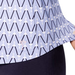 Golftini Women's Cool Girl Long Sleeve Golf Polo Shirt - Nauti & Nice