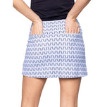 Golftini Women's Nauti & Nice 17.5" Golf Skort - Blue