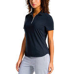 Nivo Women's Naila II Golf Polo Shirt - Black