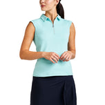 Nivo Women's Nikki II Sleeveless Golf Polo Shirt - Aruba Blue